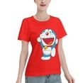 thumbnail image 2 of Women's Basic Short Sleeve T-Shirt Doraemon, 2 of 6