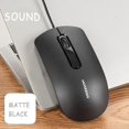 thumbnail image 4 of Souris audio de Bureau macaron Multicolore Ordinateur Portable Filaire Mignon, 4 of 5