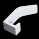 thumbnail image 5 of Gancho blanco para colgar ropa, almacenamiento en la pared, sin perforaciones, para el hogar, baño, inodoro, cocina, 5 of 8