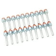 thumbnail image 4 of Straight Refrigerant Hose Barb Fitting,20PCS Air Conditioning Hose Refrigerant Hose Barb Connector Aluminum Air Conditioning Hose Barb Fitting Highly Versatile, 4 of 8