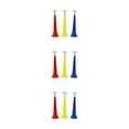 thumbnail image 3 of Maoww Football Cheer Horns Soccer Ball Cheerleading Party Supplies Musical Instrument Crisp Sound Children Trumpet for Concert Random Color 3Set, 3 of 6