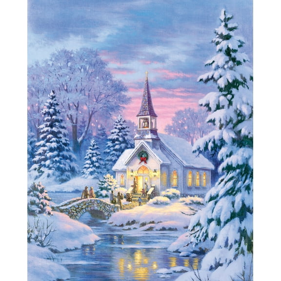Springbok 1000 Piece Village Chapel Jigsaw Puzzle for Adults