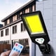thumbnail image 5 of Luces solares para exteriores con sensor de movimiento, 3 modos y 1 lámpara COB, luces de seguridad de pared para cercas, jardines, patios y puertas., 5 of 9