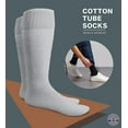 thumbnail image 2 of Yacht & Smith Men's & Women's Wholesale Bulk Cotton Tube Socks, Referee Style, by SOCKS'NBULK, 2 of 7