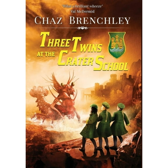 Three Twins at the Crater School, (Hardcover)