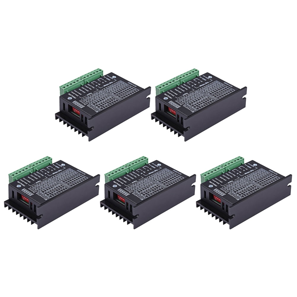 5pcs CNC Single Axis 4A TB6600 2/4 Phase Hybrid Stepper Motor Drivers Controller 