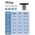thumbnail image 7 of TIICHOO Mens Incontinence Underwear Reusable 50ml Absorbency Leak Proof Underwear for Men Briefs 5 Pack (XX-Large, 5 Black), 7 of 7