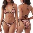 thumbnail image 3 of Balery Skull rock record music heart Pijama Estampado Bikini de Dos Piezas para Mujer - Conjunto de Bikini Ajustable Sexy y Cómodo para Playa, 3 of 6