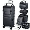 thumbnail image 1 of Byootique Valise de Maquillage Verrouillable à Roulettes pour Cosmétiques et Voyage, 1 of 11