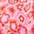 thumbnail image 6 of EnJoCho Child Midi Blouse Toddler Girls Summer Red T Shirt Flower Gradient Printed Round Neck Short Sleeves Casual Going Out Clothes for 2 to 7 Years, 6 of 6