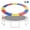 Multi-color, variant on Spaco 14 Feet Waterproof and Tear-Resistant Universal Trampoline Safety Pad Spring Cover-Multicolor, Bounce Trampoline for Outdoor as Garden, Park