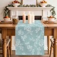 thumbnail image 2 of Spring Roses Flowers Table Runner 70 Inches Long,Dining Table Runners Dresser Scarves,Watercolor Botanical Floral Green Kitchen Coffee Tablerunner for Tabletop Party Birthday Holiday Wedding 13"x70", 2 of 8