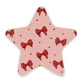 thumbnail image 2 of Star Night Light Auto On/Off Plug-in Wall Light with Light Sensor Warm White LED for Home Party Red Bows and Polka Dots, 2 of 6