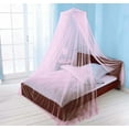 thumbnail image 2 of Just Relax Elegant Mosquito Net Bed Canopy Set, Pink, Twin-Full, 2 of 6