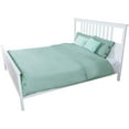 thumbnail image 7 of HGmart Duvet Cover Washed Cotton Duvet Cover Set Comforter Quilt Bedding Cover, 3 Piece - 1 Duvet Cover 2 Pillow cases, Solid Button Design, Pea Green, Queen, 7 of 7