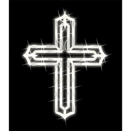 Lighted Cross Indoor Outdoor Window Decoration Com Lighted Cross Indoor Outdoor Window Decoration