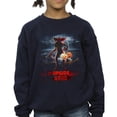 thumbnail image 3 of Netflix Girls Stranger Things Pumpkin Upside Down Sweatshirt, 3 of 4