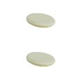 thumbnail image 1 of Yuarrent Funda Protectora para Asiento de Silla Redonda Elegante y Práctico Beige 35cm Beige 35 cm 2Conjunto, 1 of 6