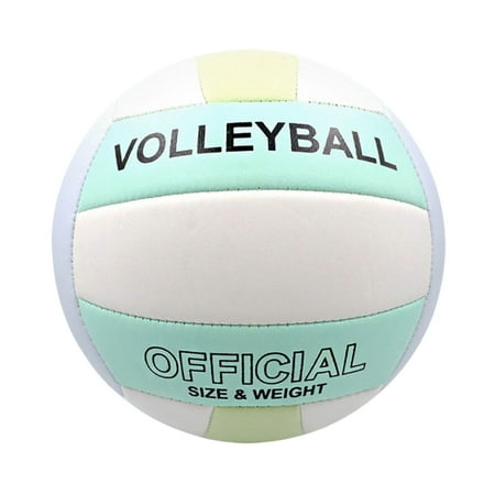 Darzheoy Volleyball Super Soft Volleyball Beach Volleyball Official Size 5 for Outdoor Indoor Pool Gym Training Volleyball Equipment Durability Stability Sports Ball