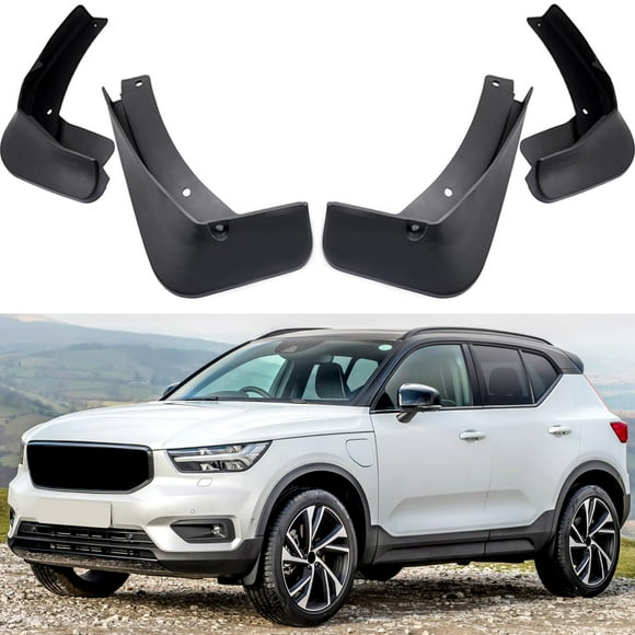 MOERTIFEI Garde-Boue de Voiture avec Rabats Anti-Éclaboussures Compatible avec Volvo XC40 2019 2020 2021 2022 2023 2024
