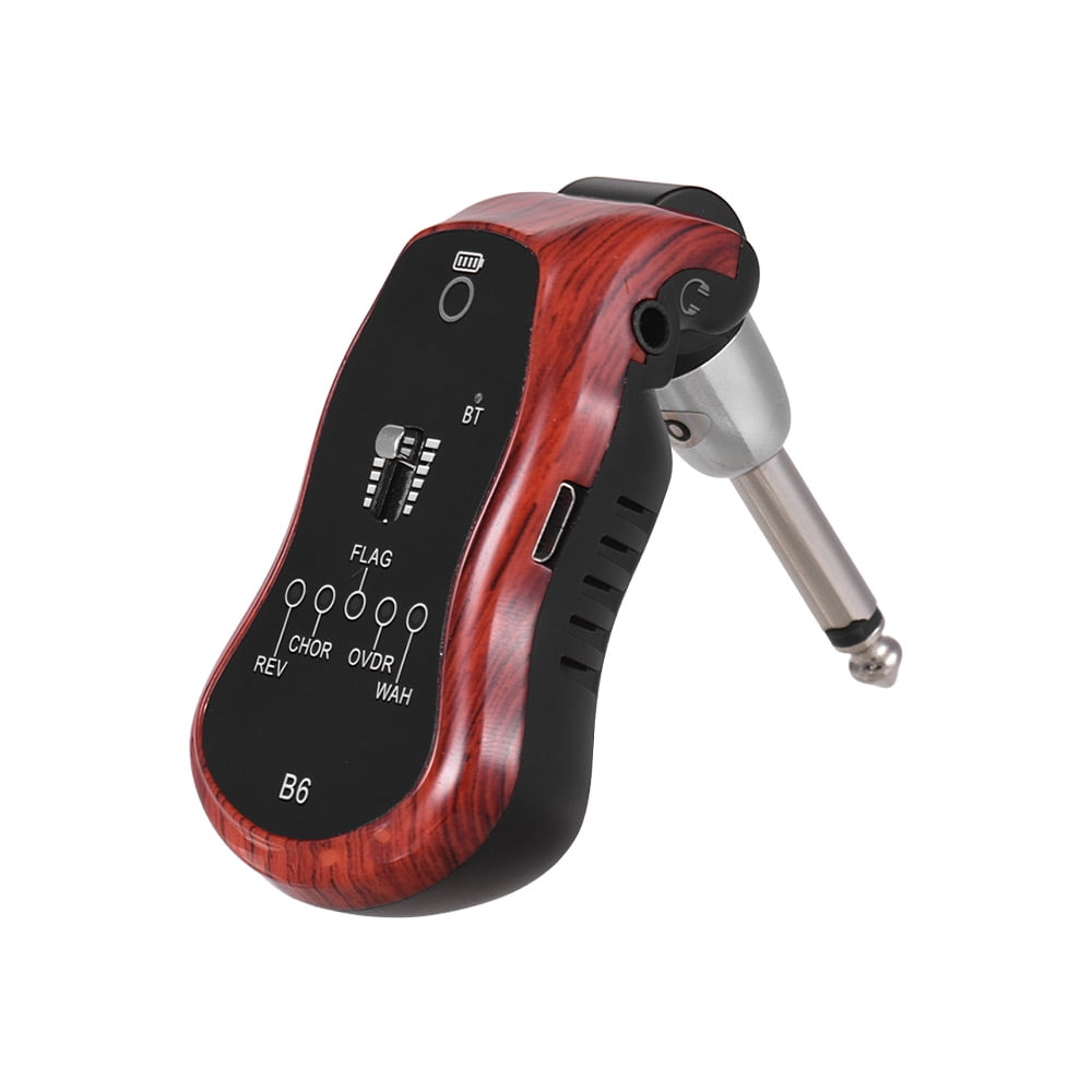 Portable Guitar Effectors Effect Synthesizer with 5 Effects(Reverb