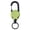 Green, variant on Heavy Duty Retractable Keychain,Multitool Carabiner Badge Holder,Tactical ID Badge Reel with 23.6” Steel Retractable Cord for Men and Women