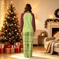 thumbnail image 5 of Lvotionpl 2026 Family Christmas Pajamas Matching Sets, Matching Family Christmas Pjs Long Sleeve Top & Pants Set Matching Holiday Family Pajama Xmas Sets, 5 of 5