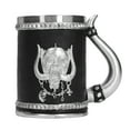 thumbnail image 2 of Taza de Cerveza pirata, Tazas de Cerveza de Acero inoxidable de acero inoxidable decoración de colección de gran capacidad de gran capacidad de bronce duradero para cerezaza, 2 of 7