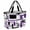 Purple, variant on Purple Black Geometric Beach Bag for Women, Large Breathable Mesh Beach Tote Bag, Minimalist Stripes Abstract Art Sandproof Lightweight Travel Bags for Vacation Picnic Swimming Pool 15.7"x15.7"x9.1"