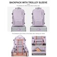 thumbnail image 2 of Mochila VGCUB Large Travel para portátil de 17 pulgadas, impermeable, 40 litros, 2 of 9