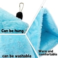 thumbnail image 3 of Tienda de Aves de Peluche, Hamaca Cálida y Colgante para Aves, 3 of 7