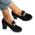 thumbnail image 6 of Wensltd Dress Shoes for Women Slip On Comfort Evening Party Loafer Shoes, 6 of 6