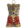 thumbnail image 2 of Yorkshire Terrier in Red Puffy Coat Polish Glass Dog Ornament Yorkie, 2 of 3