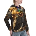 thumbnail image 6 of Lsque Cool Sunglasses Elephant Art Pattern Casual Women's Hoodie,Hooded Sweatshirt with Kangaroo Pocket,Pullover Hoodie with Eye-catching Drawstrings-X-Large, 6 of 7