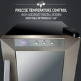 thumbnail image 4 of IVATION 8-Bottle Thermoelectric Wine Cooler Stainless Steel with Wood Shelves, 4 of 9