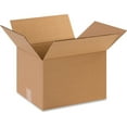 thumbnail image 2 of Shipping Boxes Heavy Duty 12"L x 10"W x 8"H, 25-Pack 
 Corrugated Cardboard Box for Packing, Moving and Storage, 2 of 2