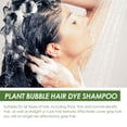 thumbnail image 4 of Plant Extract For Grey Hair Color Bubble Dye, Plant Bubble Hair Dye Shampoo, Natural Plant Dyeing Foam Shampoo for Women Men. (BLACK), 4 of 9