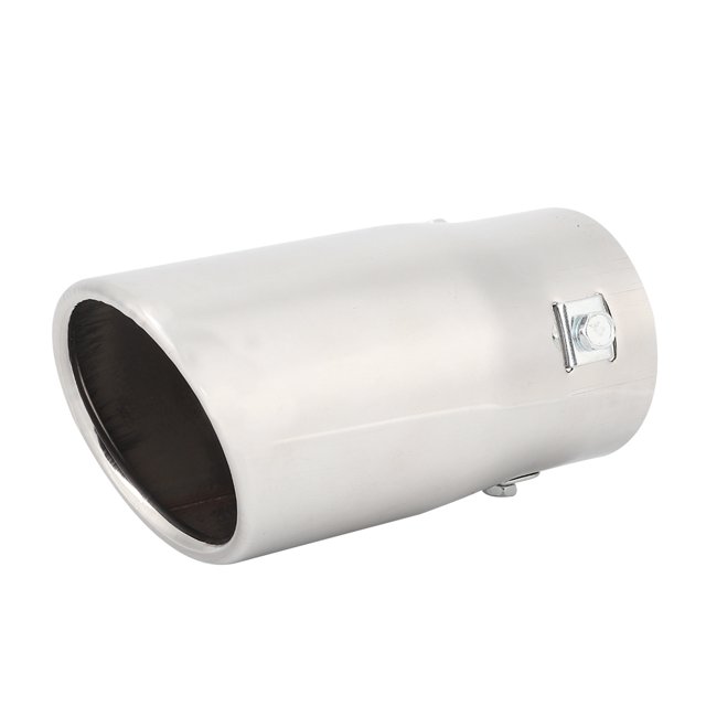 68mm Universal Bevel Exhaust Tip Pipe Rear Tail Throat Car Modification