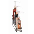 thumbnail image 1 of Dispense-Rite WR-BOTL-3 Bottle Organizer, Wire Rack, 3 Section, Reinforced Welded, Black, 1 of 1