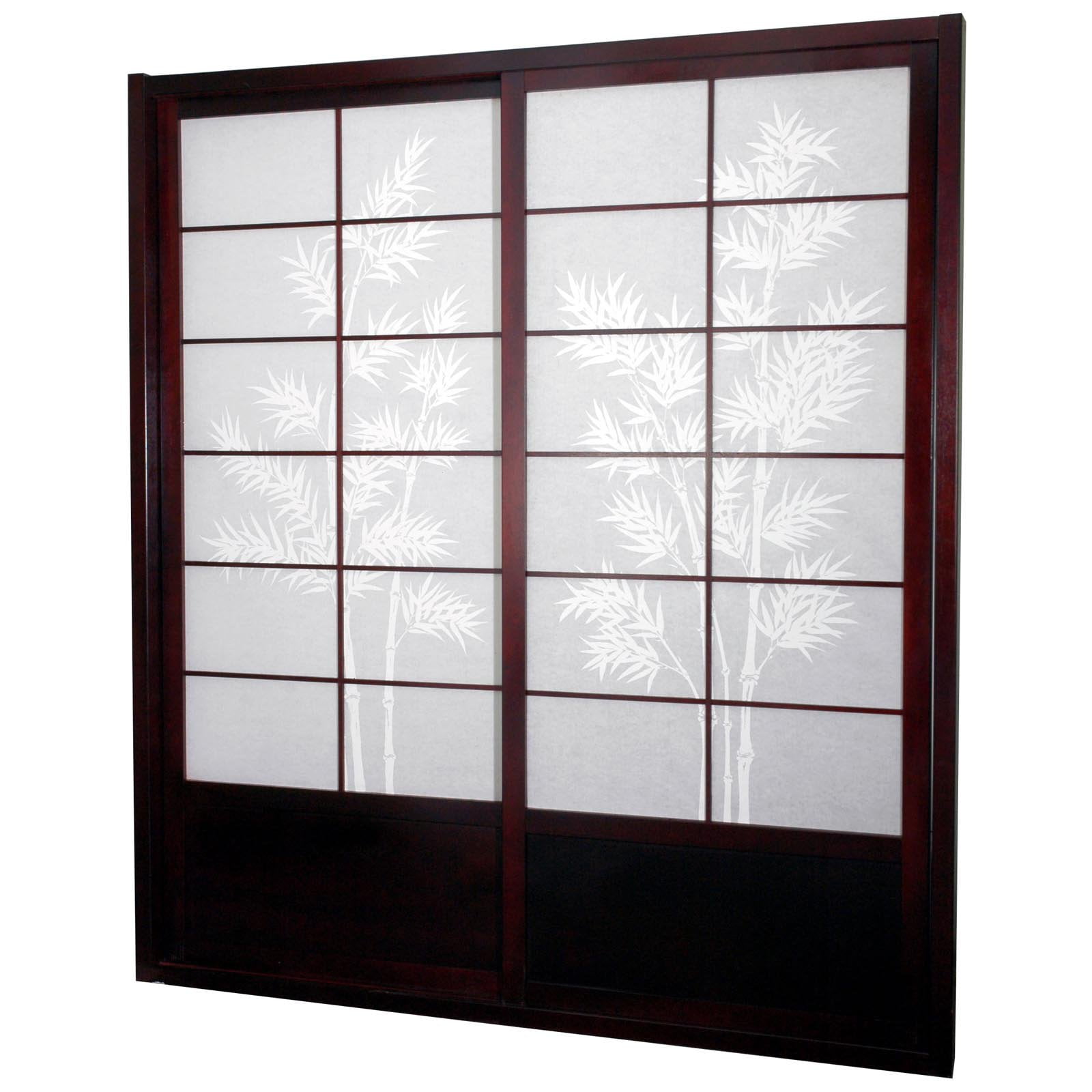 Photo 1 of [STOCK PHOTO FOR REFERENCE] SEE PICTURES**
Oriental Furniture Bamboo Tree Shoji Sliding Door Kit RED