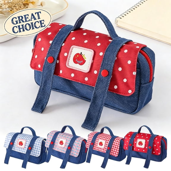High Capacity Pencil Case, Aesthetic Big Pencil Bag Pouch Box Organizer Pen Case with Zipper, Kawaii Stationery Storage and Organizer, Classroom Office Supplies for Teen and Adult