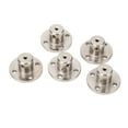 thumbnail image 2 of Flange Coupling Connector, Flange Guide Shaft Coupler 2mm Silver  For DIY Motor, 2 of 8