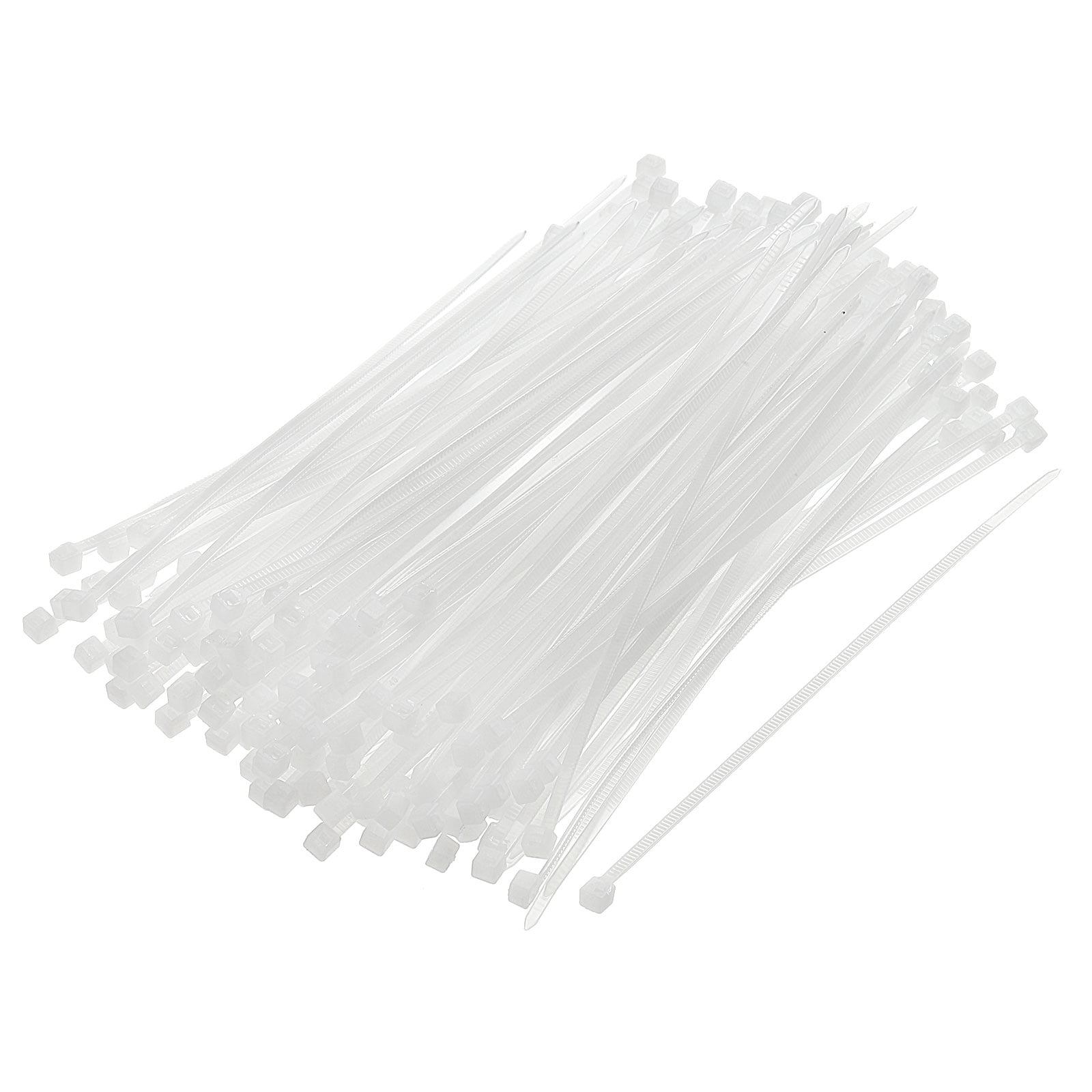 100 Stück Heavy Duty Kabelbinder – 35,6 Cm Lang, 120 Pfund Zugfestigkeit, Schwarz, Wetterfest, Aus Nylon