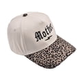 thumbnail image 3 of Helii Mother Embroidered Baseball Cap Retro Two Tone Trucker Hat, Adjustable Snapback Dad Hat Cotton Blend Summer Sun Cap for Women Men Outdoor Casual Wear Khaki,A, 3 of 7