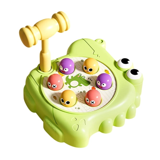 Juguete educativo Sunnimix Whack a Hamster Juego de Golpes Verde