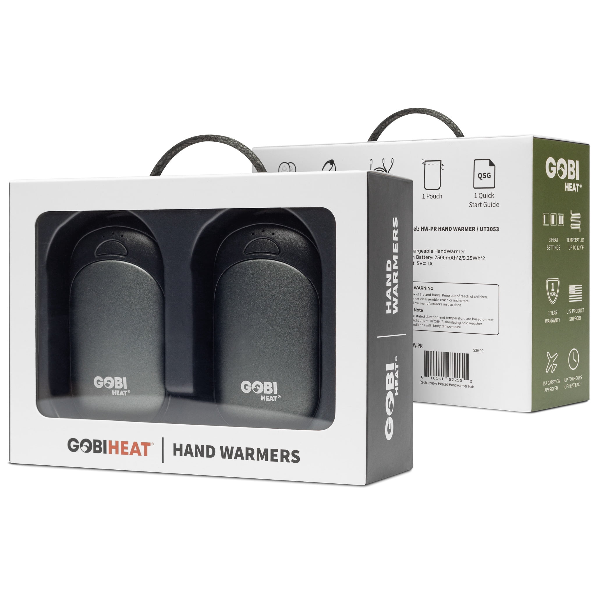 Portable Magnetic Hand Warmers by Gobi Heat