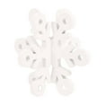 thumbnail image 4 of DAMAI 8 Pcs Winter Wooden Snowflake Decor, White 3D Snowflake Tabletop Decor Winter Christmas Centerpiece Tabletop Sign, Xmas Tiered Tray Decorations for Party(White), 4 of 6