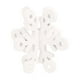 thumbnail image 4 of Juego de adornos de madera con copos de nieve de Navidad | 8 Piezas Tamaños Surtidos | Intrincado Acabado Acrílico Esmerilado | Decoración navideña duradera | Elegantes decoraciones colgantes para, 4 of 6