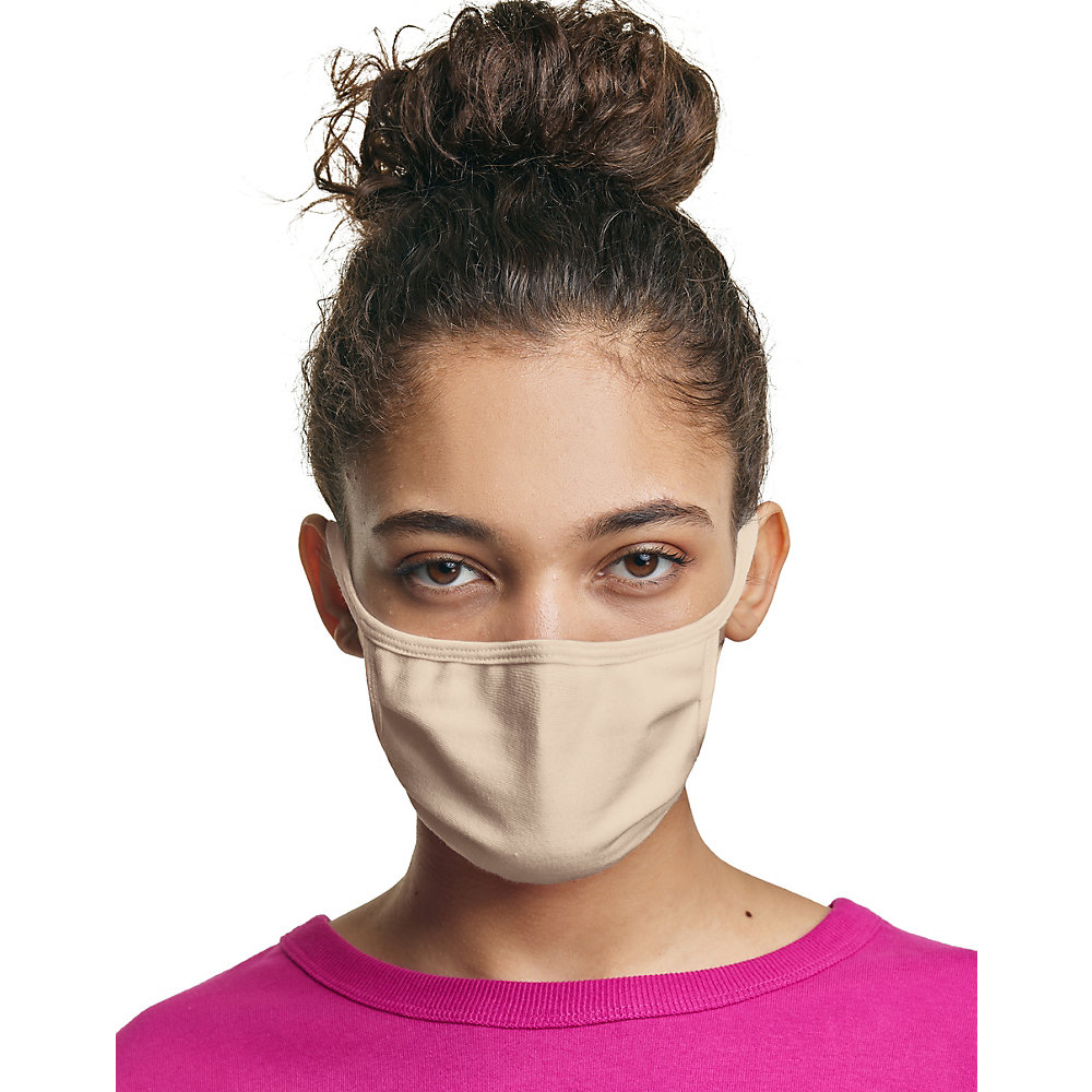 Hanes - Hanes Wicking Cotton Face Masks - Pack Of 50 - Style# MASKBB ...