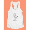 thumbnail image 3 of Leo Zodiac Sign Design Tank Women -Image by Shutterstock, Female Large, 3 of 4